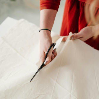 Egyszínű pamutvászon