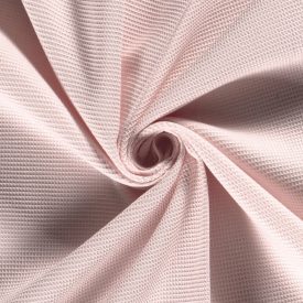 Mini darázsszövet/ Waffle - Világos rózsaszín
