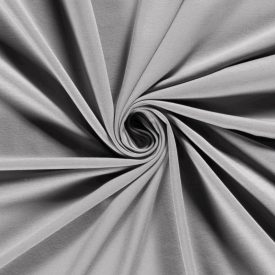 Egyszínű bambusz jersey - szürke