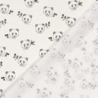 Mintás dupla géz - panda